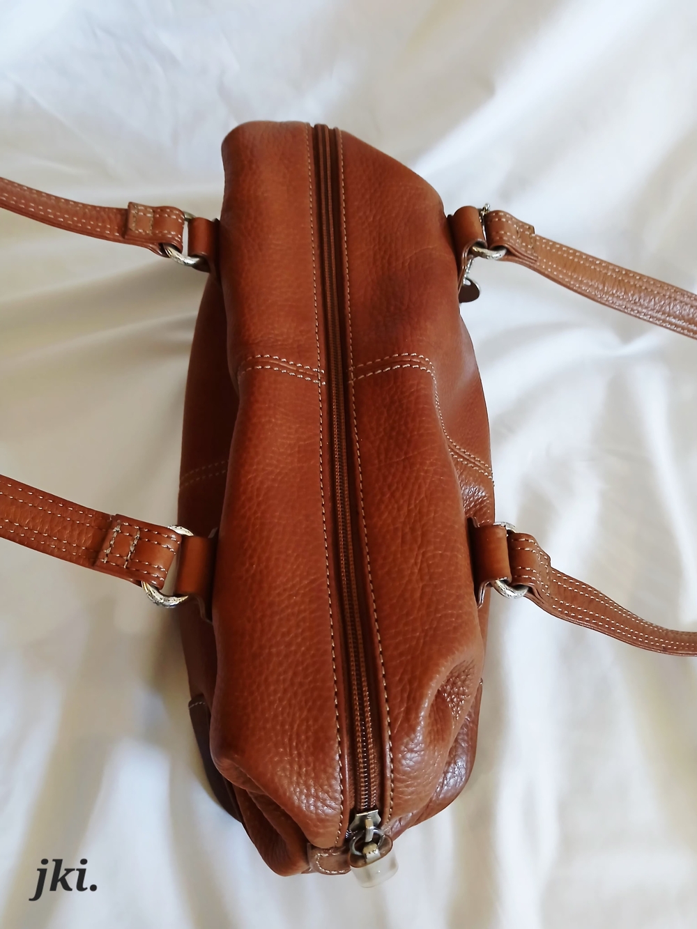 Fossil Women's Brown Leather Shoulder Bag - Picture 8 of 11